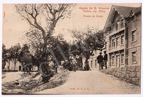 Postal antigo de Entre-os-Rios
