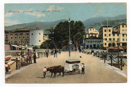 Postal antigo de Madeira