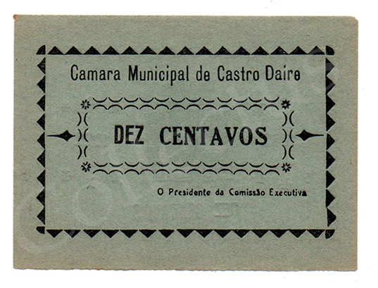 Cédula antiga de Castro Daire