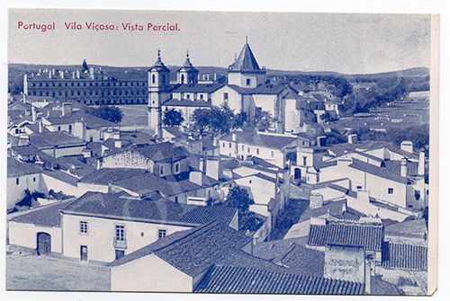 Postal antigo de Vila Viçosa