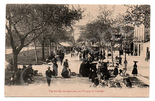 Postal antigo de Viana do Castelo