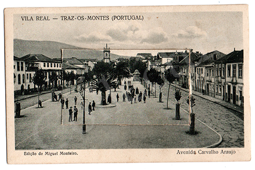 Postal antigo de Vila Real