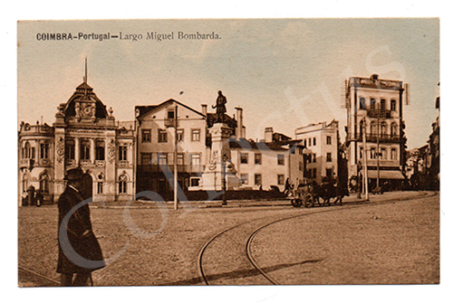Postal antigo de Coimbra